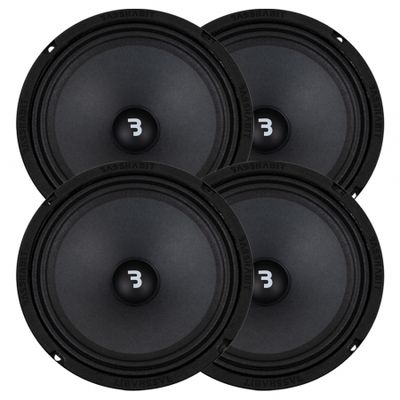 4-pakke Bass Habit Play SP200M, 8tom midbass