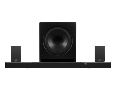 Klipsch Flexus Core 300 hjemmekinopakke med Dynavoice CSB-V12