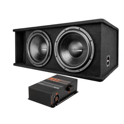 DS18 ZR212LD med GAS MAX PA1-1500.1DZ1, tungt baspakke